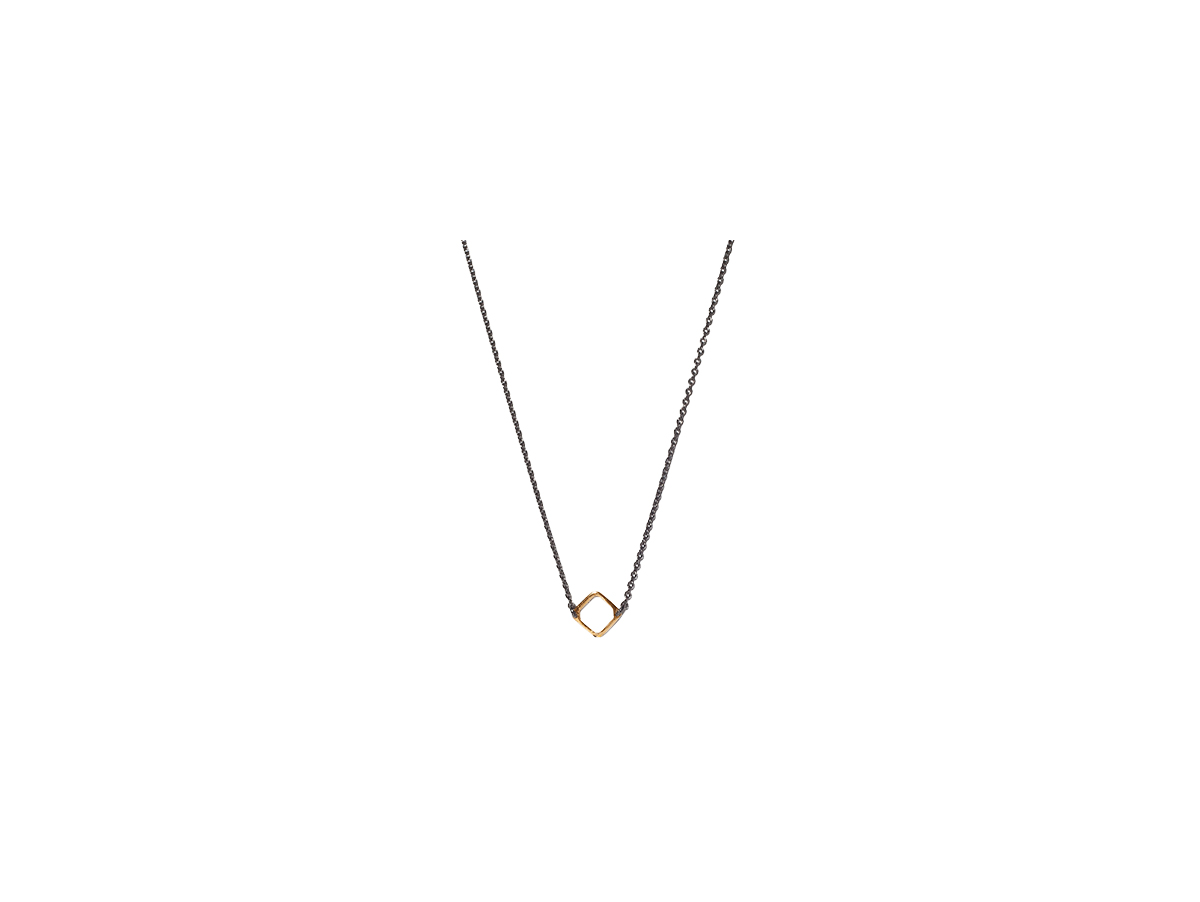 Collar b square black